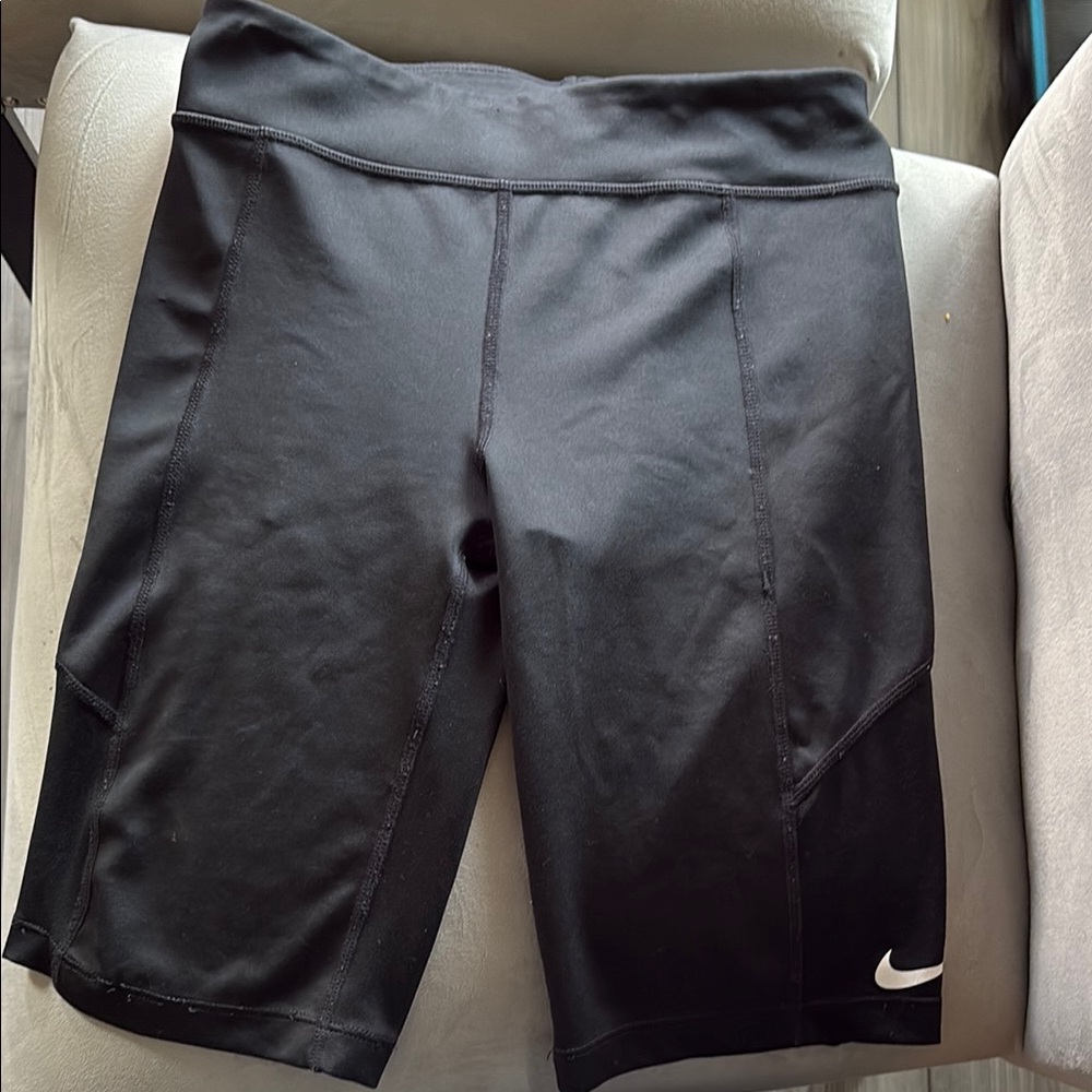 Nike Youth Girls Trophy Bike Shorts Black Size L